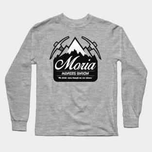 Moria mining union Long Sleeve T-Shirt